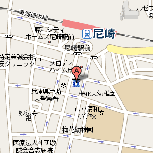 自然素材　味矧 の周辺地図