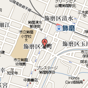 銀寿司の周辺地図