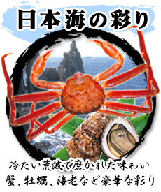 日本海の彩り